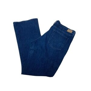 Levi's Strauss Signature Women Jeans Size 36x30 Mide Rise Bootcut Blue Demin Jns